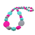 New Style Design Silicone Teether Toy Necklace Baby Teething Necklaces